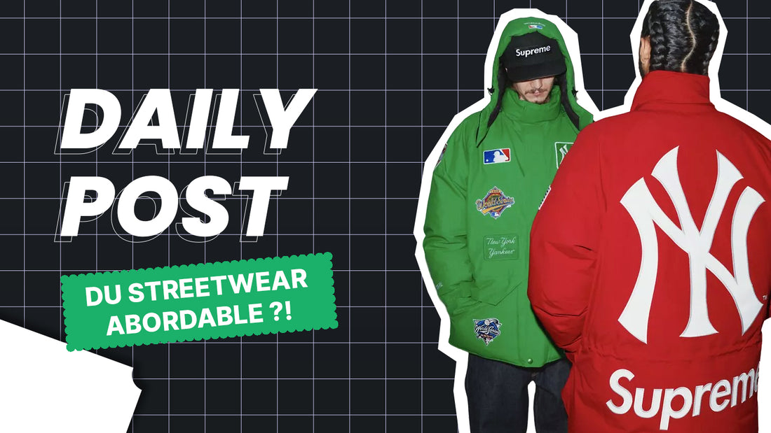 meilleur marque streetwear abordable