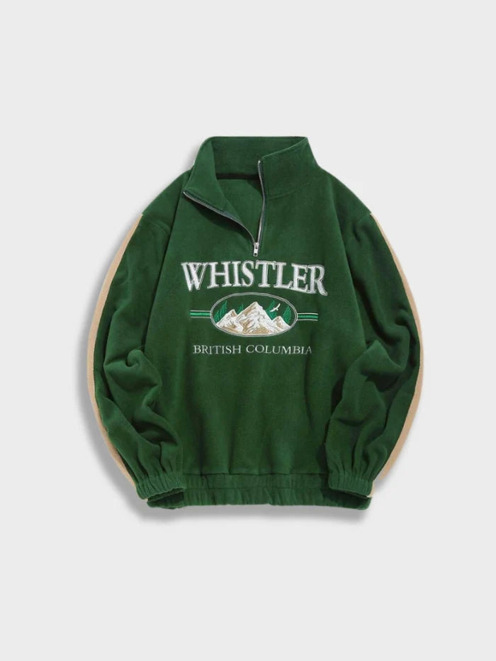 Gilet zippé "Whistler - Colombie-Britannique"