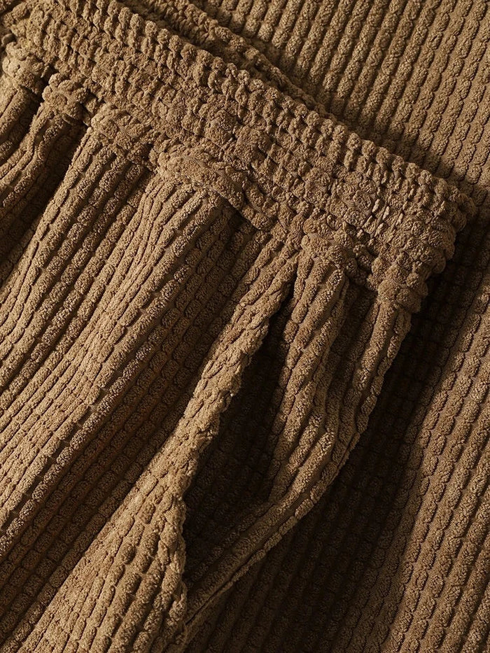 Ensemble patchwork en velours côtelé - Giovanni