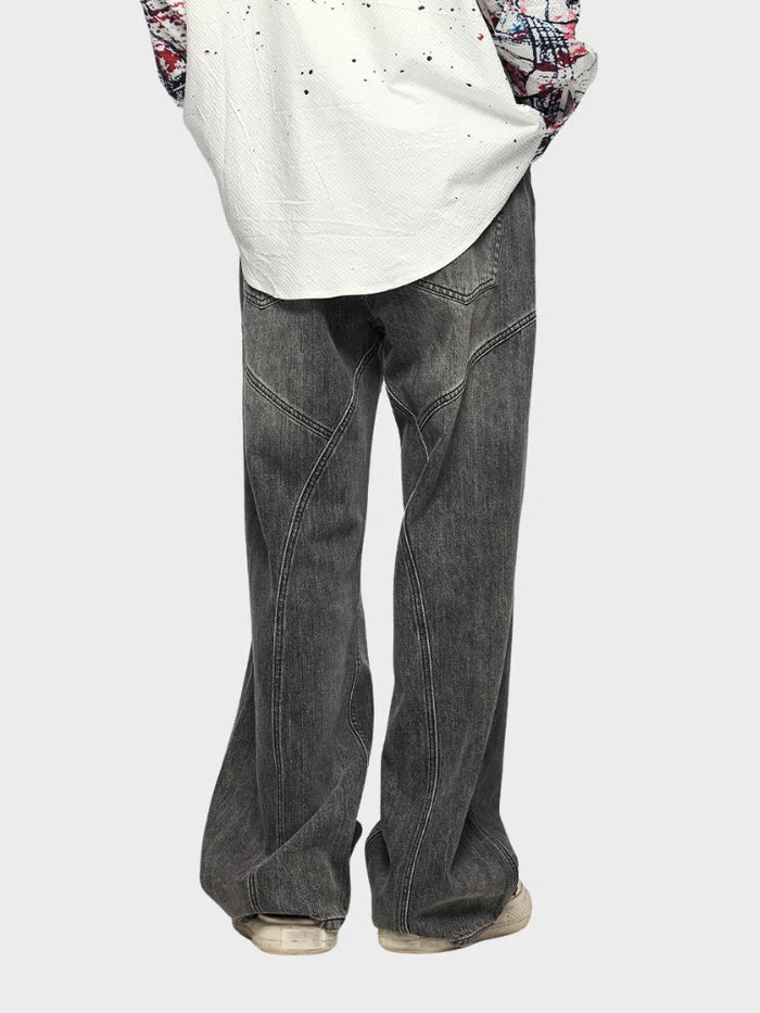 Jean baggy Boutique - Noir/Gris