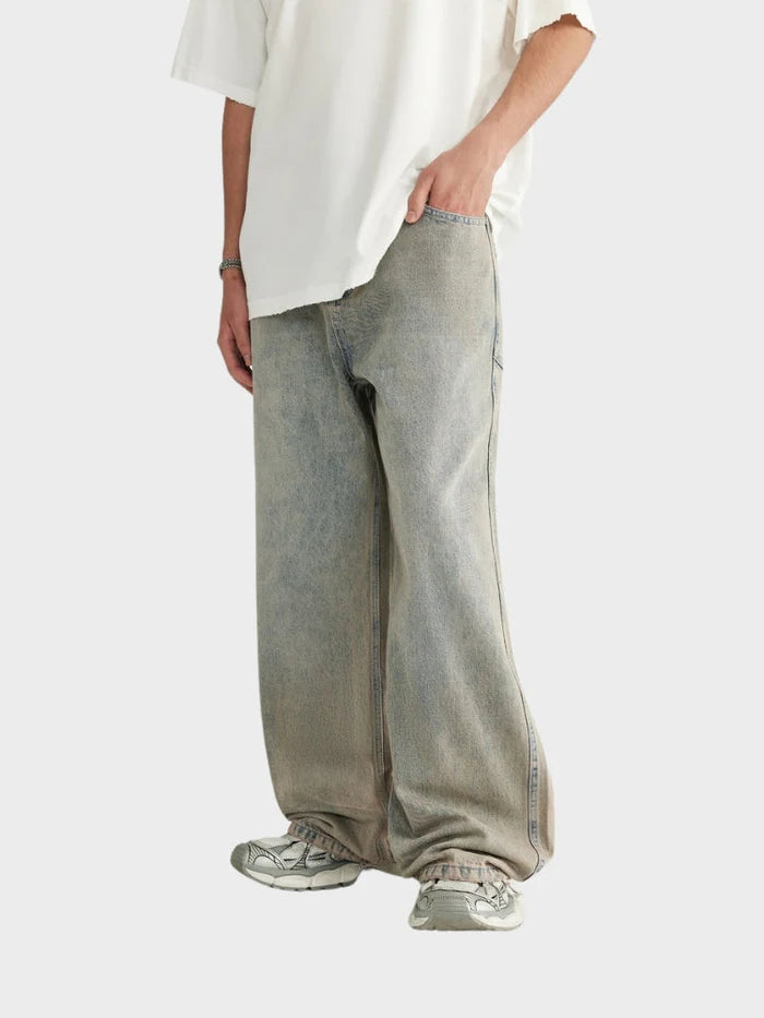 Jeans Baggy Boutique - Gris Clair