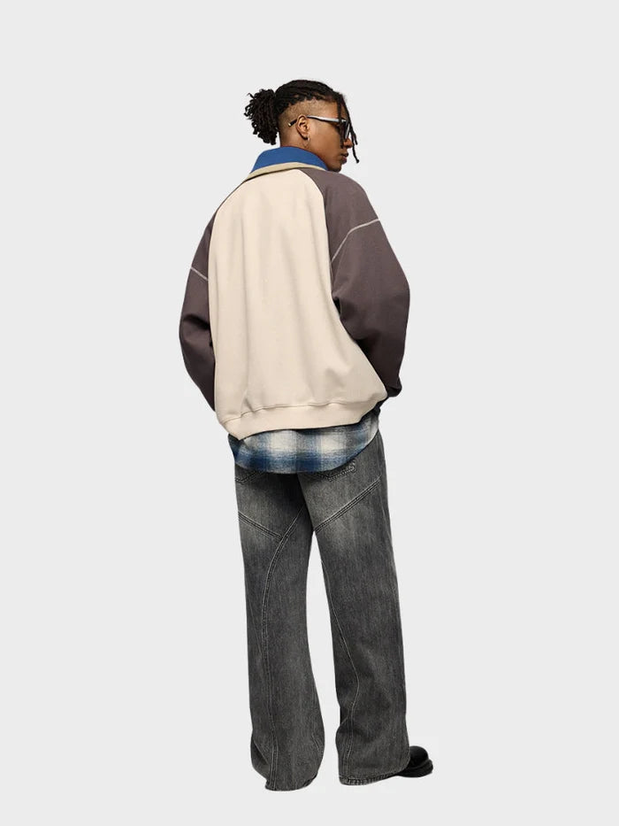 Jean baggy Boutique - Noir/Gris