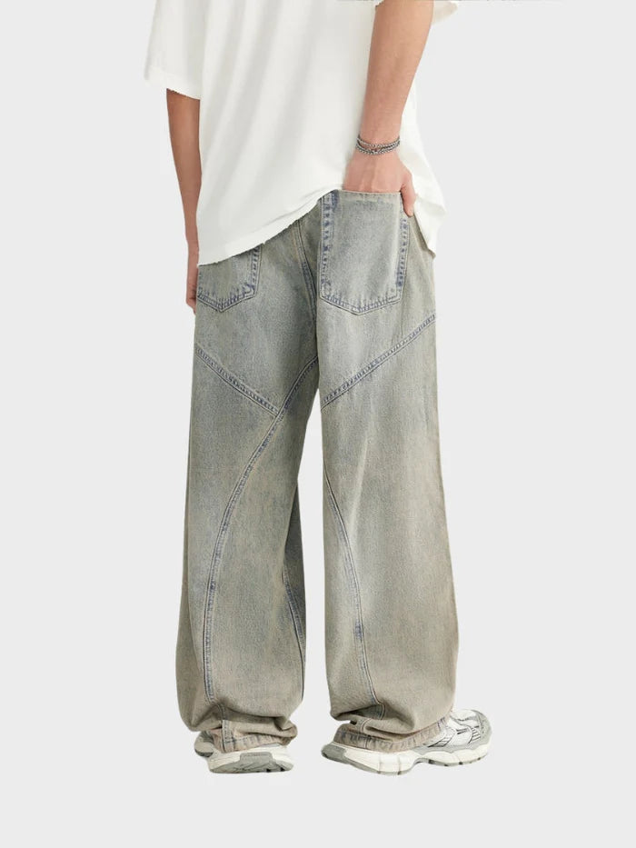 Jeans Baggy Boutique - Gris Clair