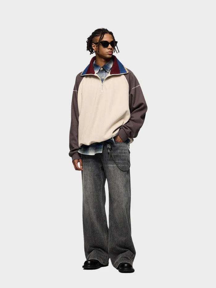 Jean baggy Boutique - Noir/Gris