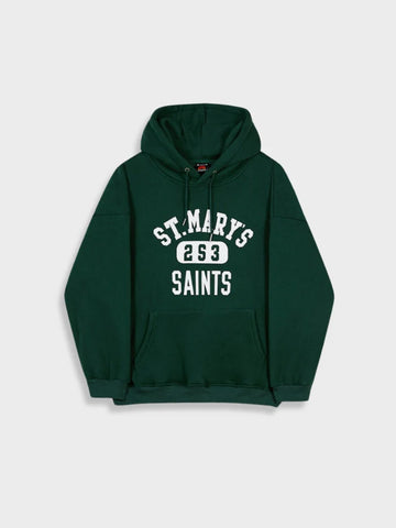 Hoodie "St. Mary's - Green College"