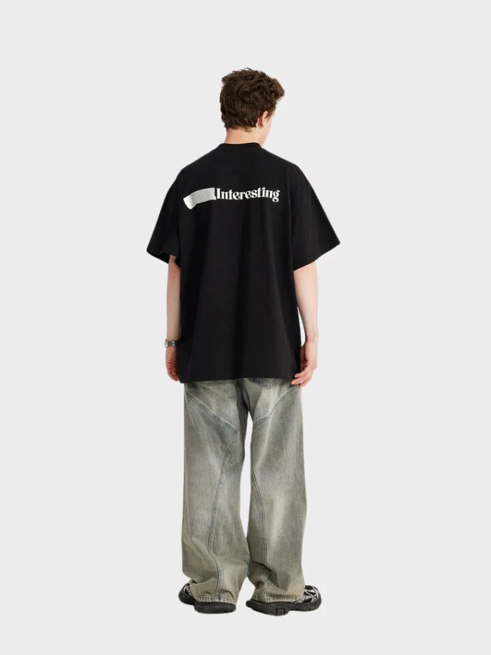 Jeans Baggy Boutique - Gris Clair