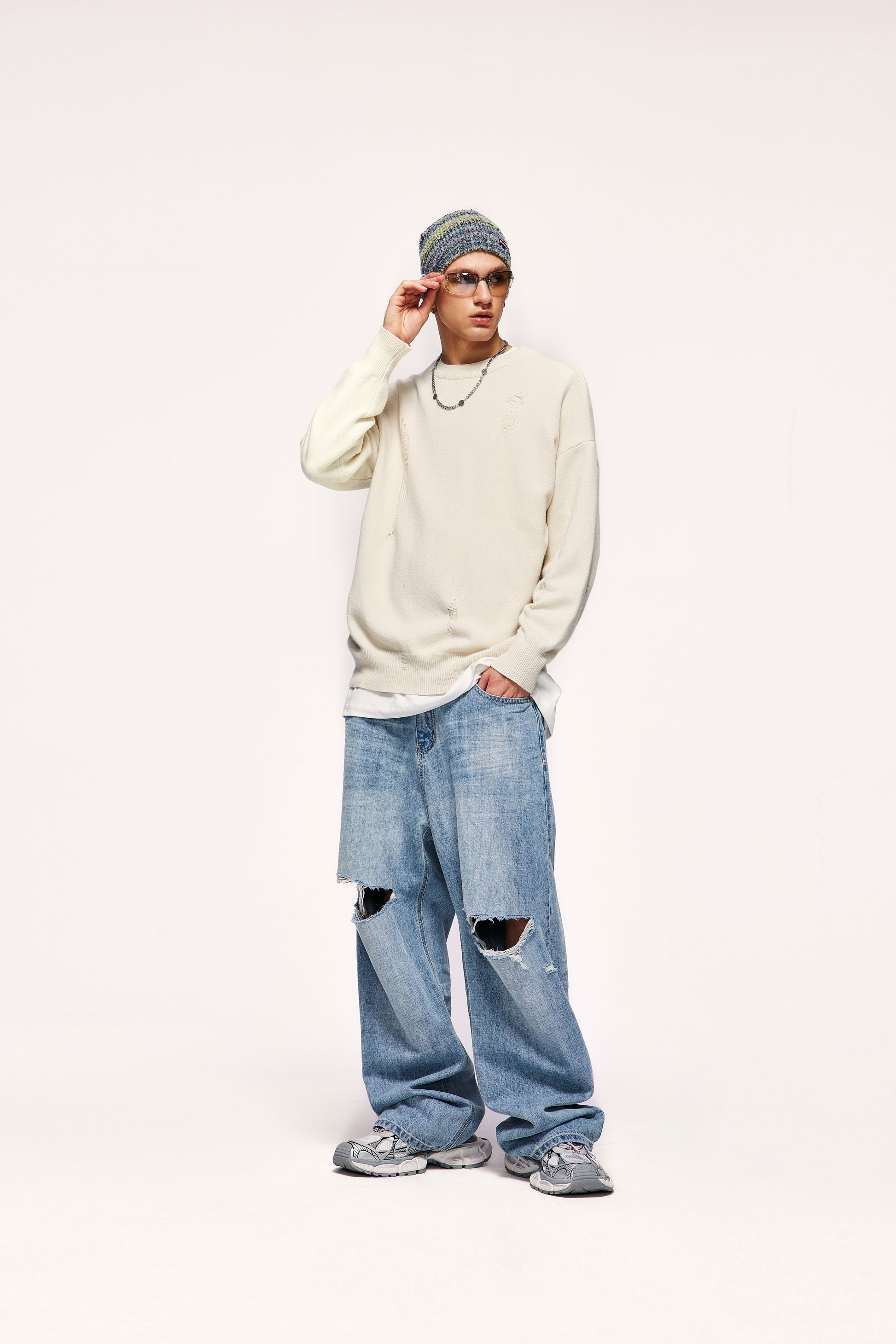 jean homme streetwear