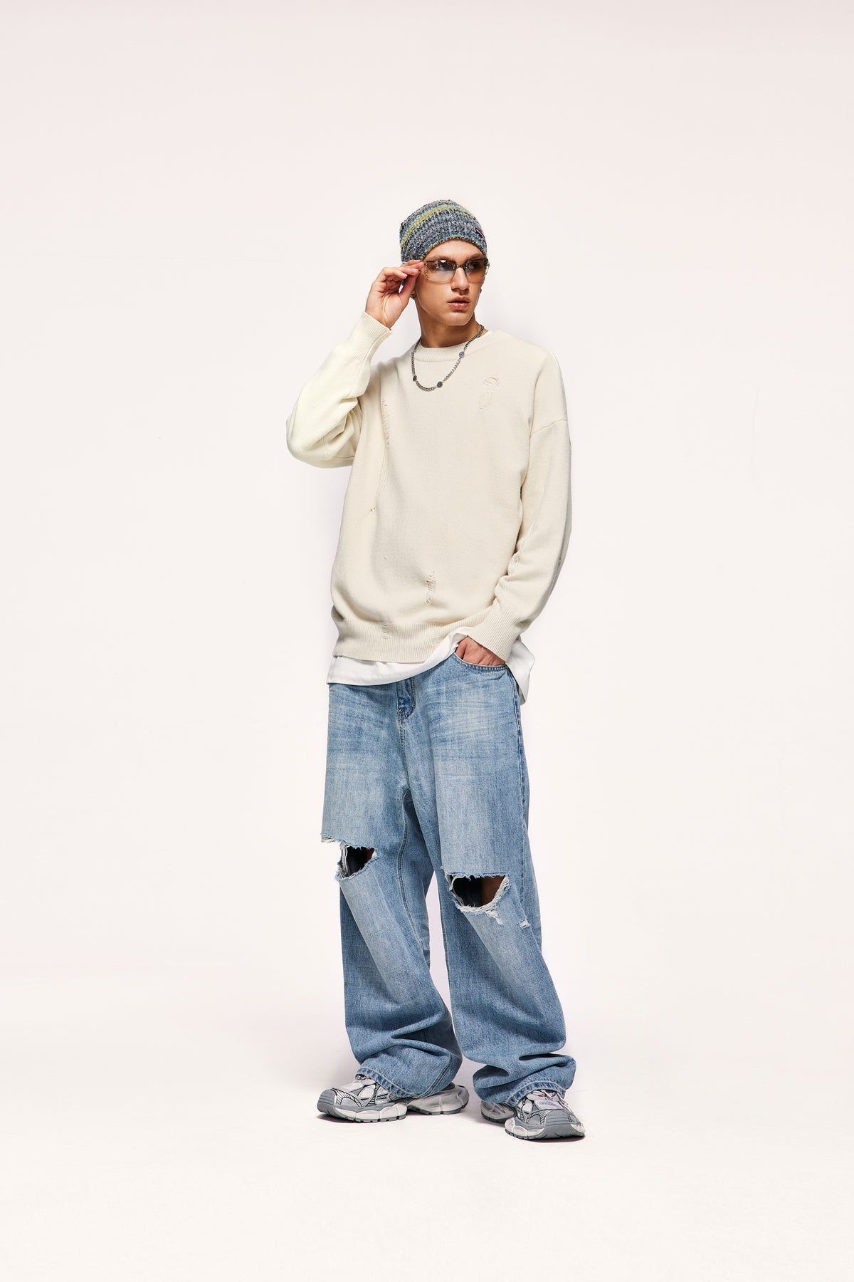 jean homme streetwear