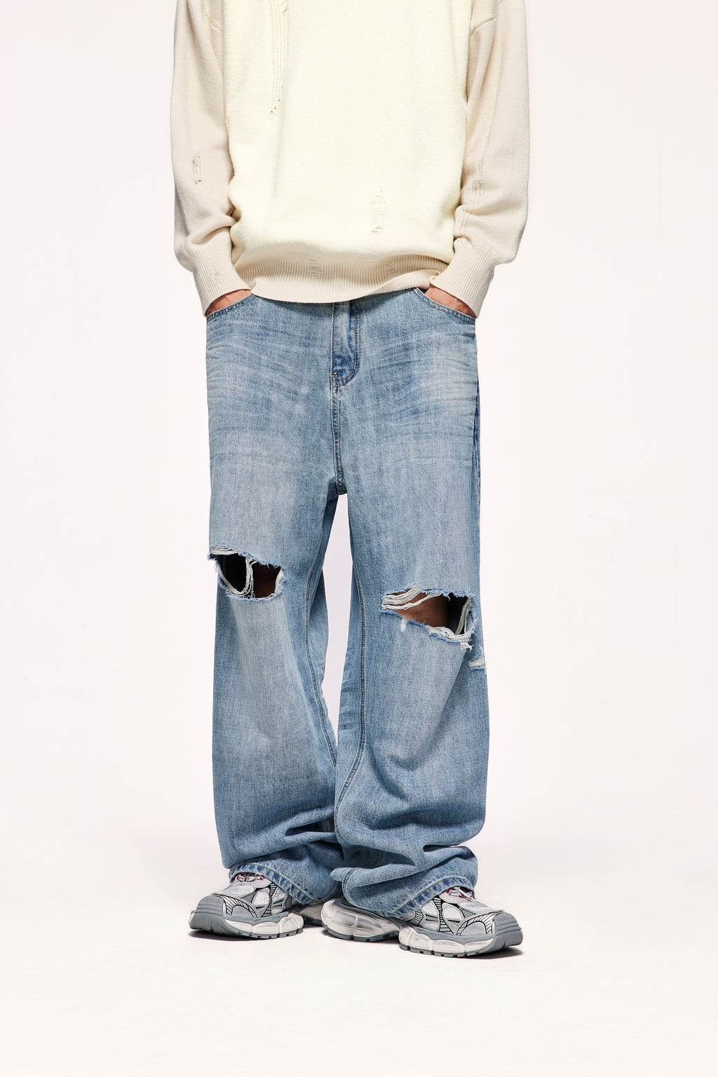 jean oversize homme