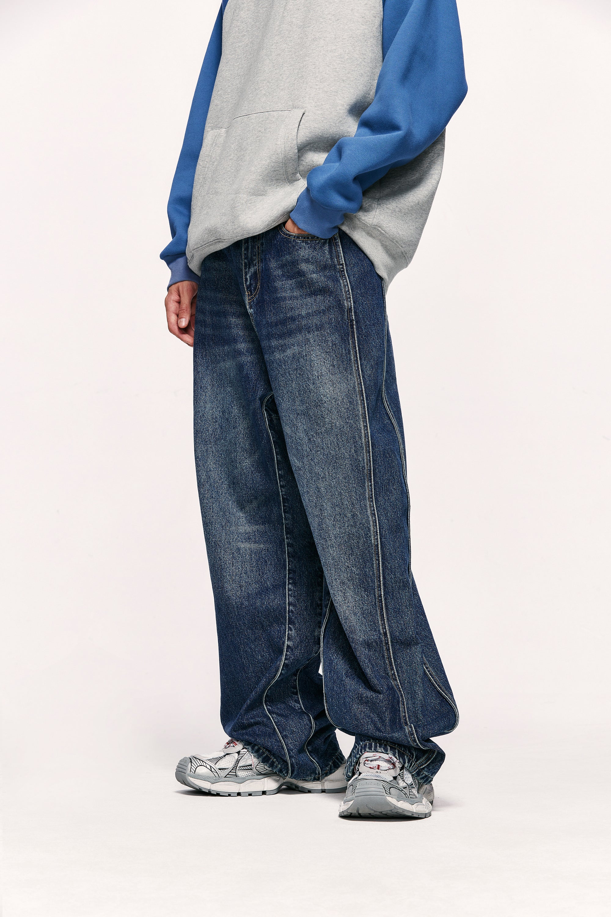 jean baggy homme