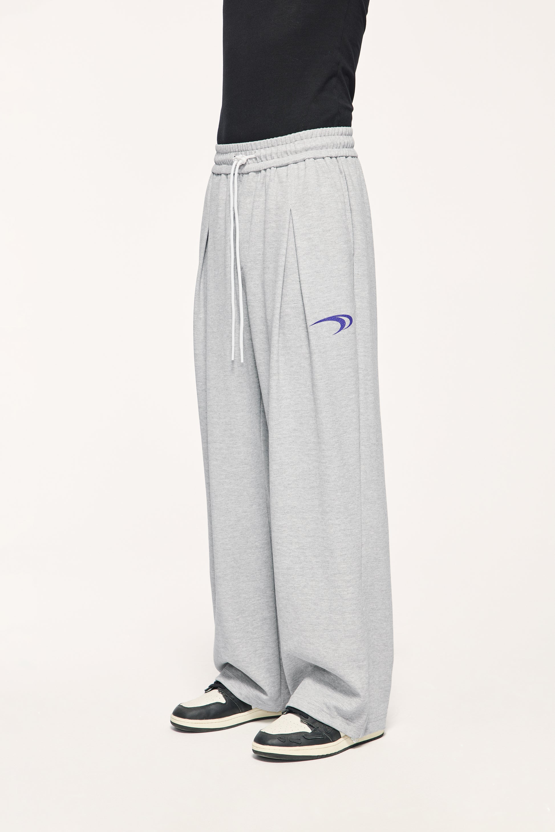 jogging gris oversize