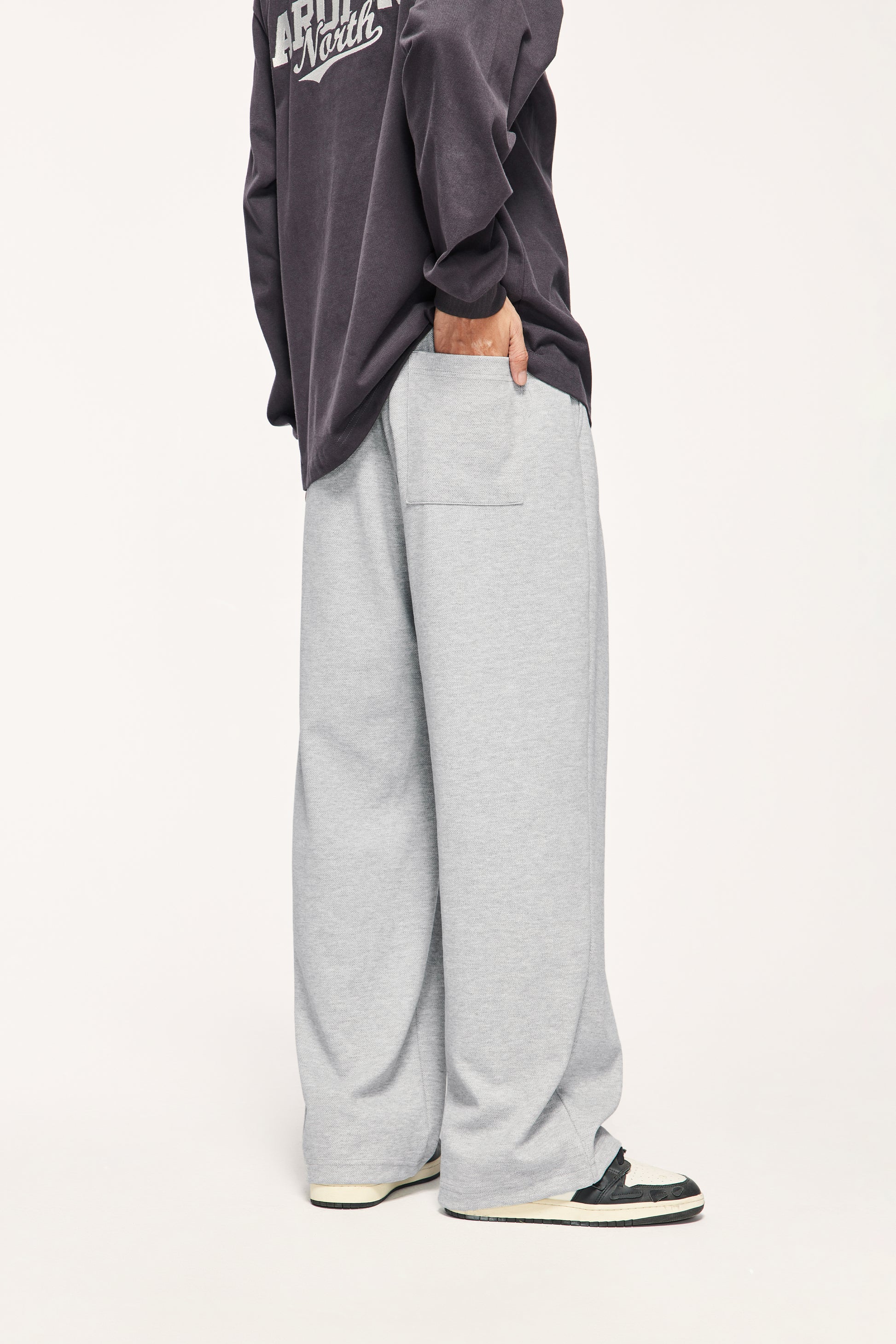 jogging gris streetwear