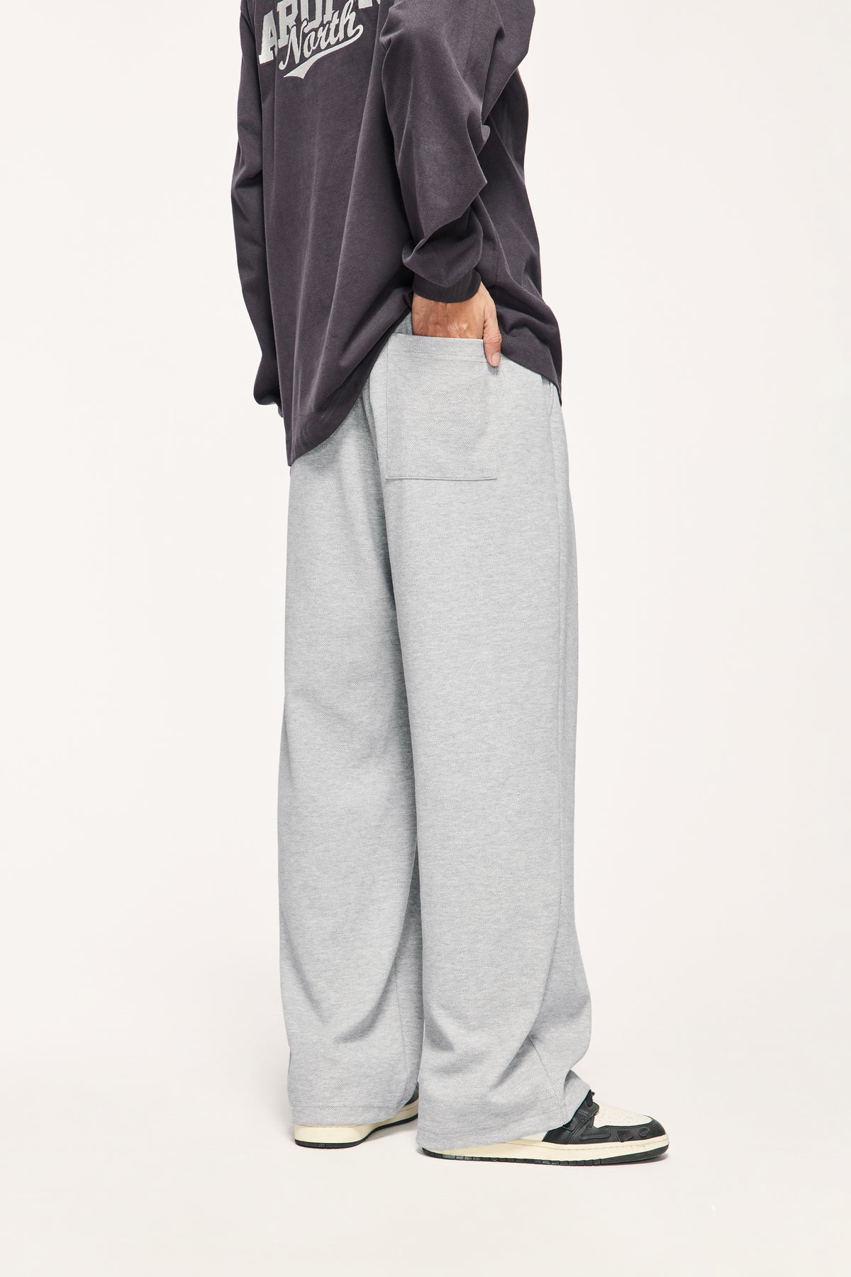jogging gris streetwear