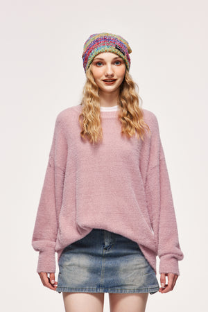 pull oversize femme