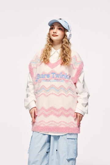 pull sans manches ripples