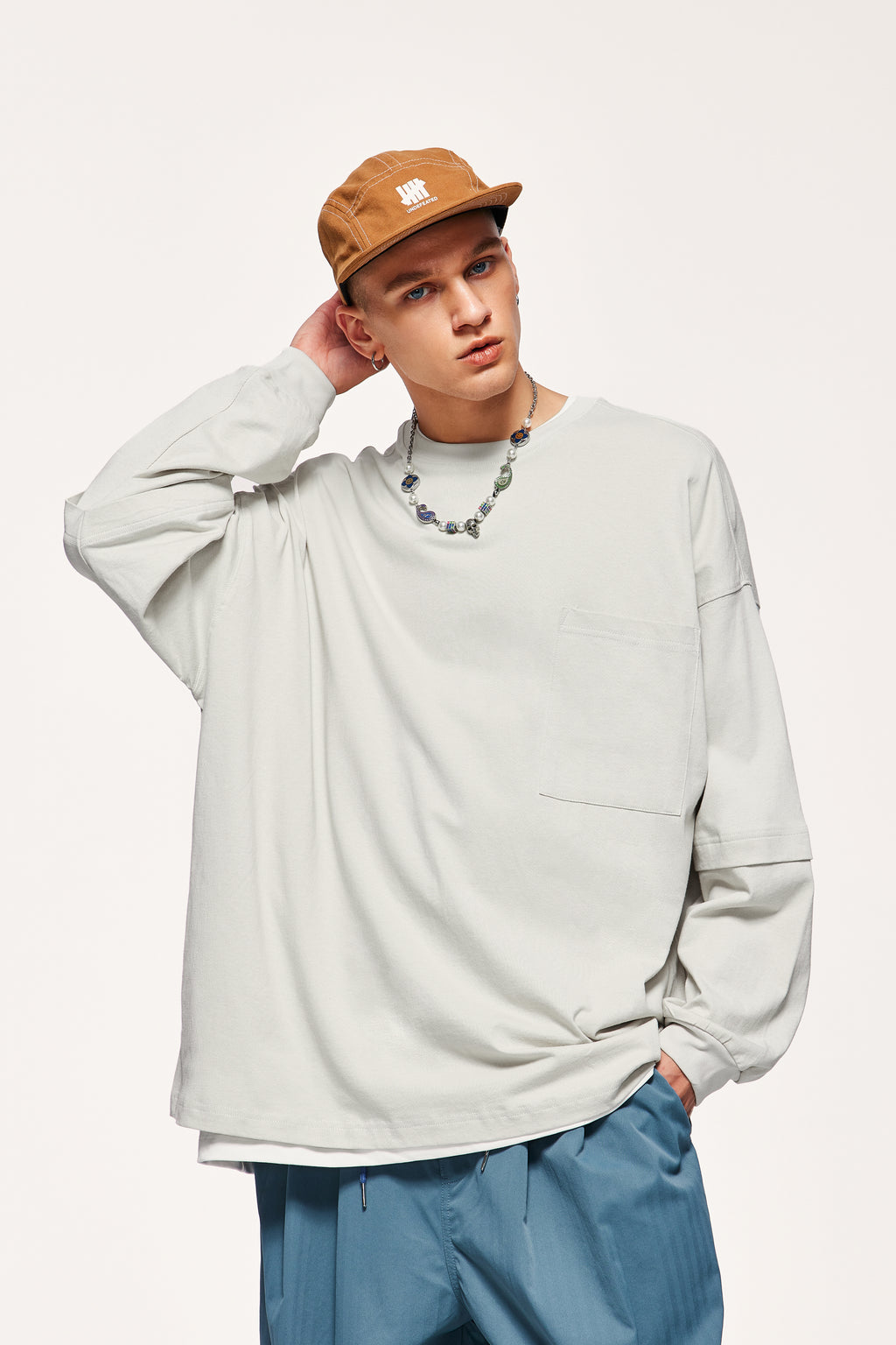 pull streetwear cream