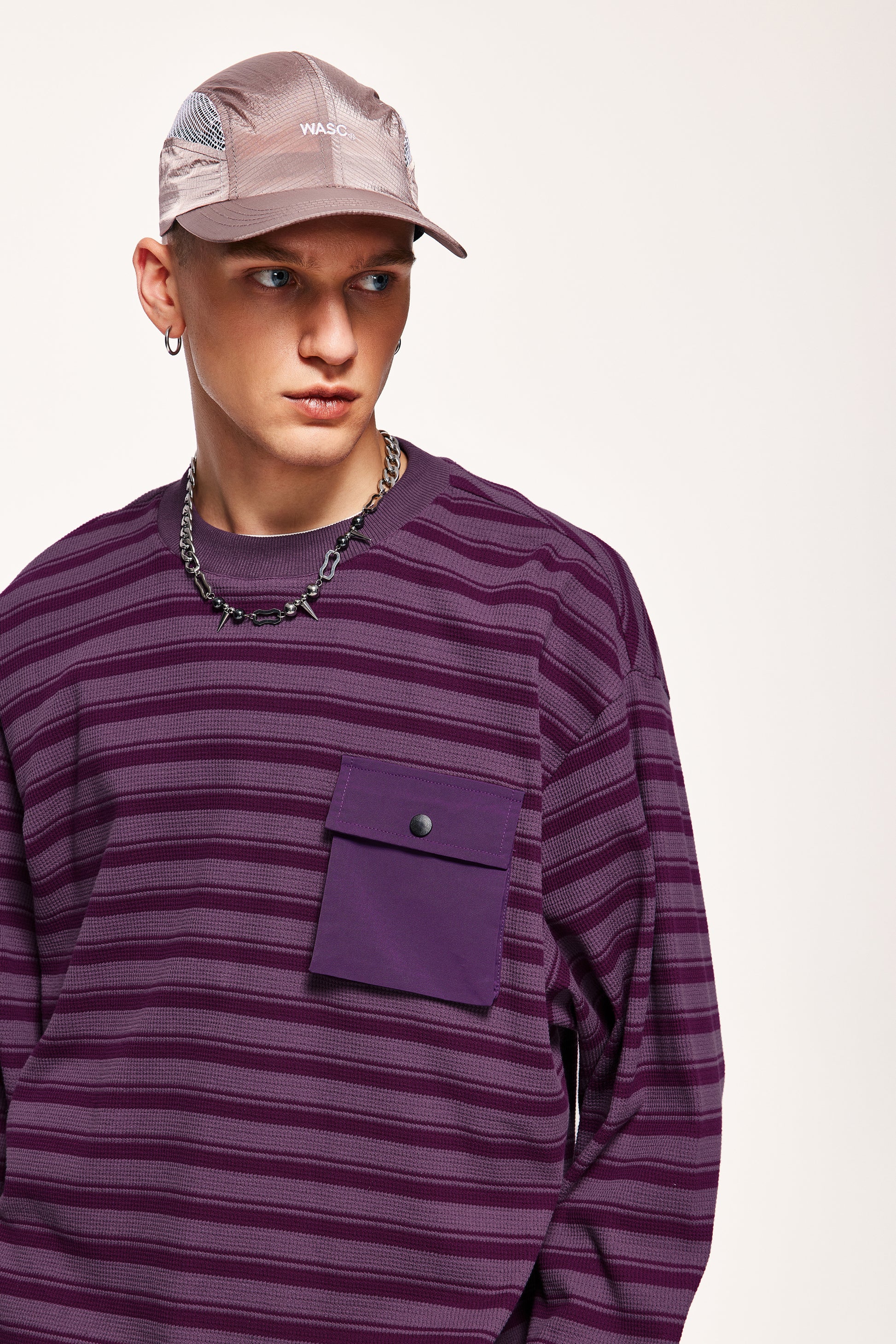 pull streetwear rayé