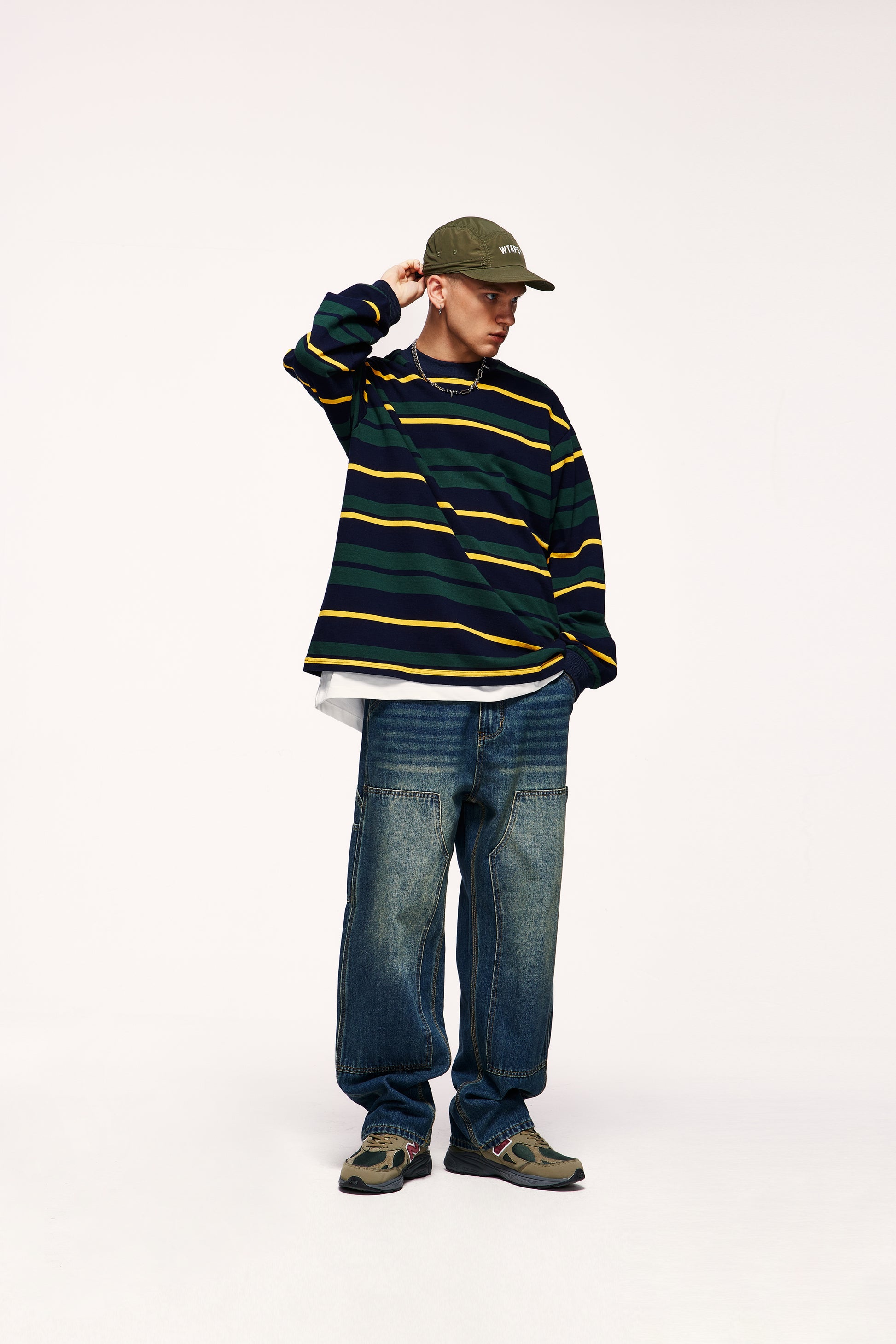tenue homme jean streetwear