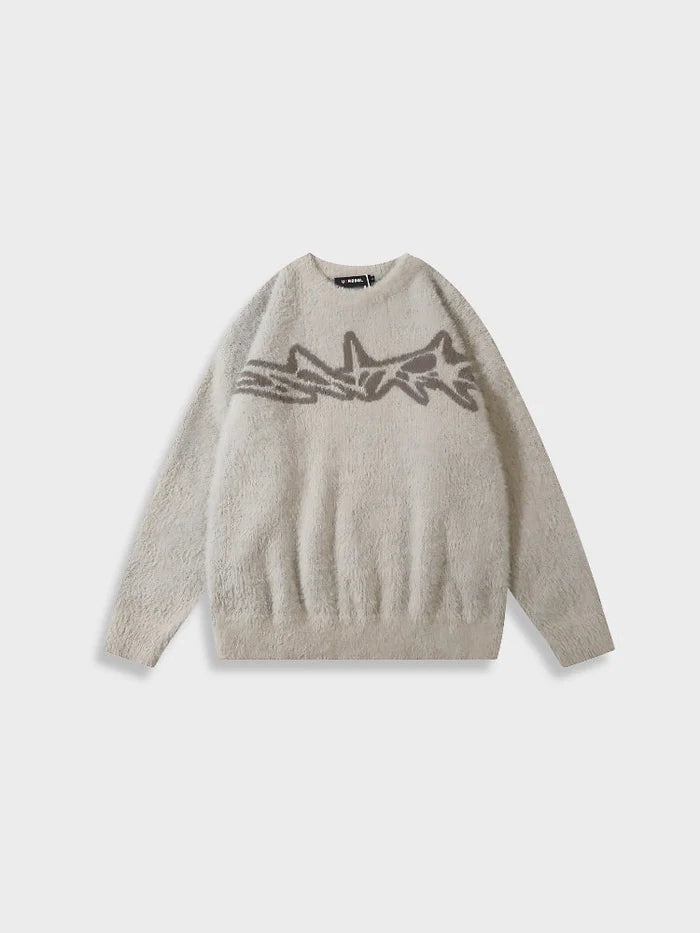 Sweatshirt en Laine Tricotée Boutique