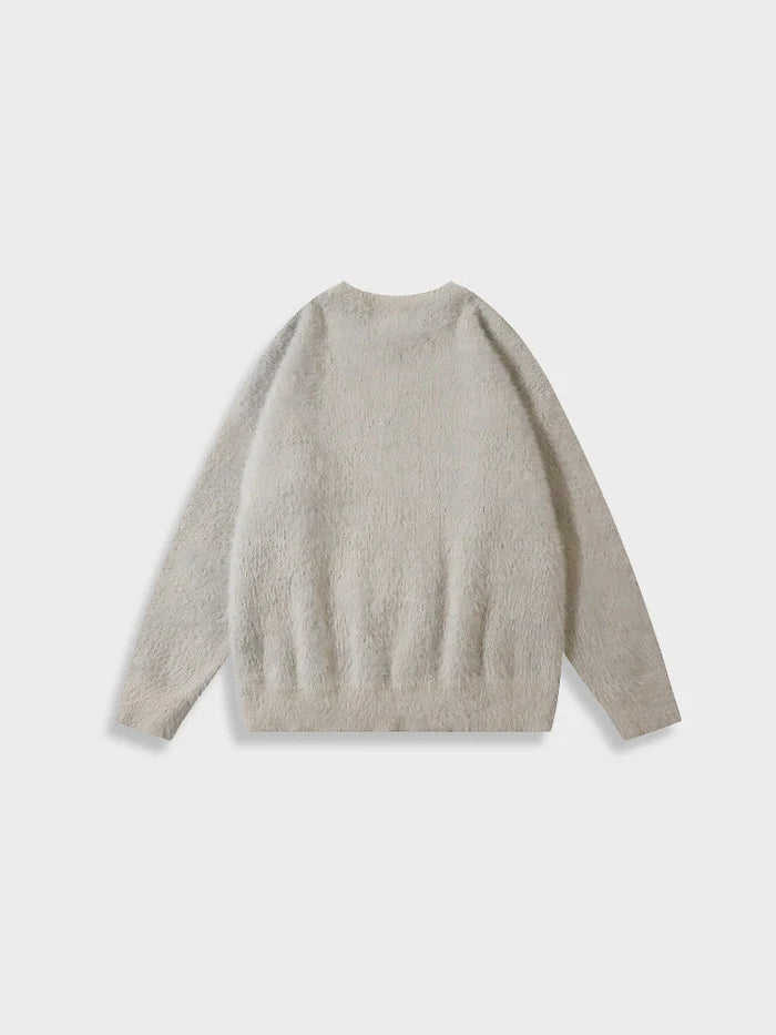 Sweatshirt en Laine Tricotée Boutique