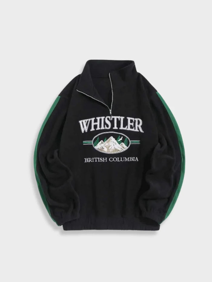 Gilet zippé "Whistler - Colombie-Britannique"
