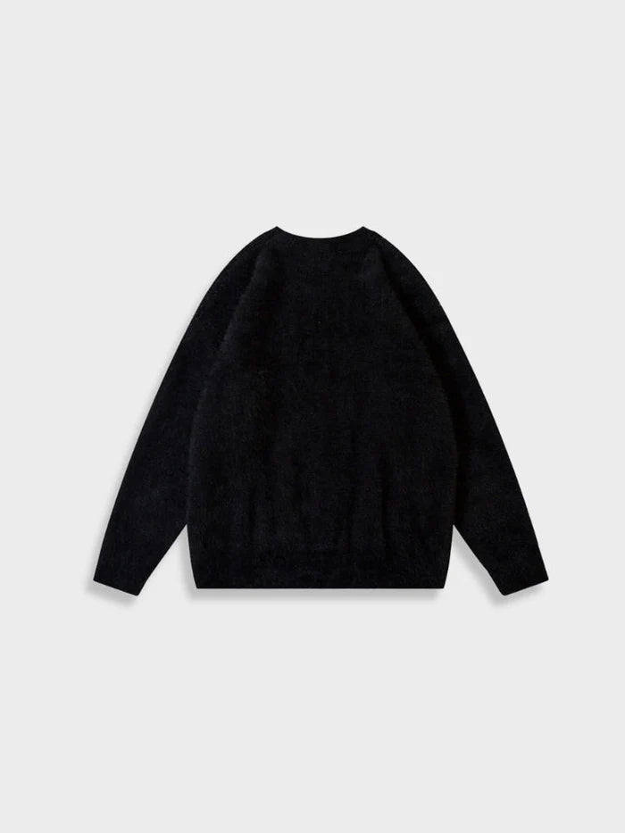 Sweatshirt en Laine Tricotée Boutique
