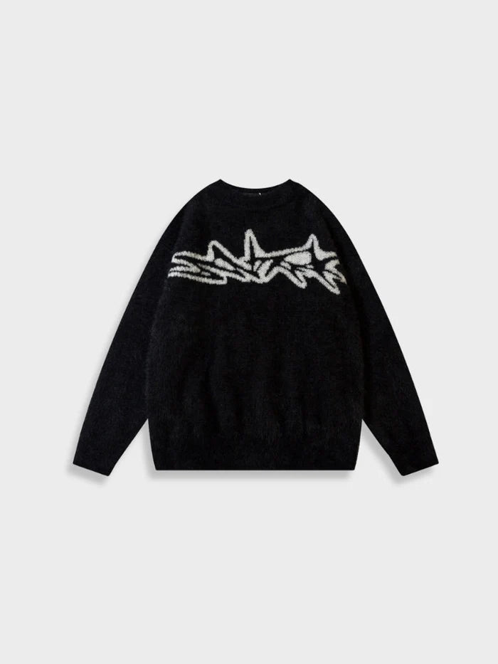 Sweatshirt en Laine Tricotée Boutique