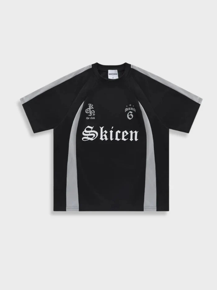 t-shirt streetwear vintage "skicen" – BTQS