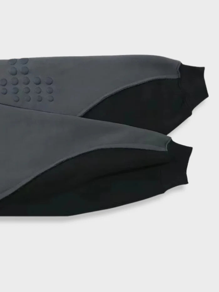 hoodie foam noir détail poche