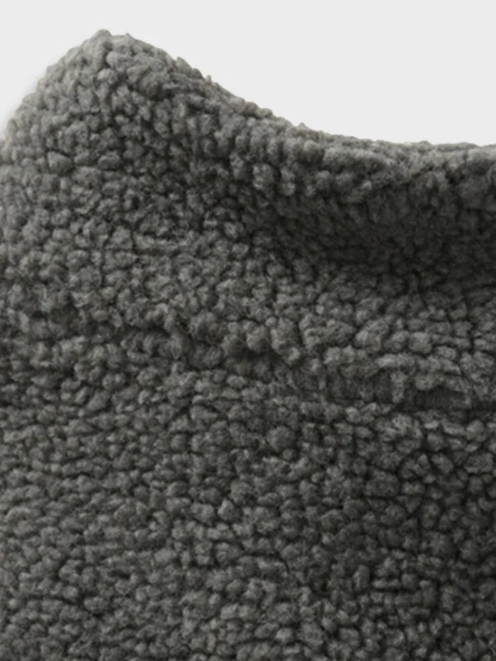 gilet progress détail texture effet laine