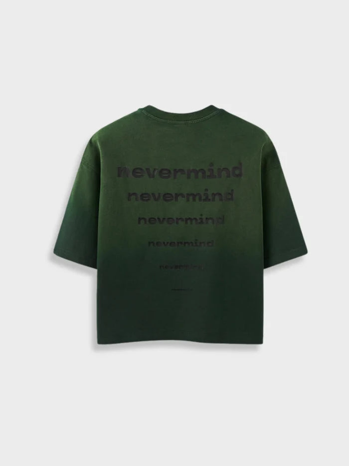 T-shirt délavé "Nevermind"