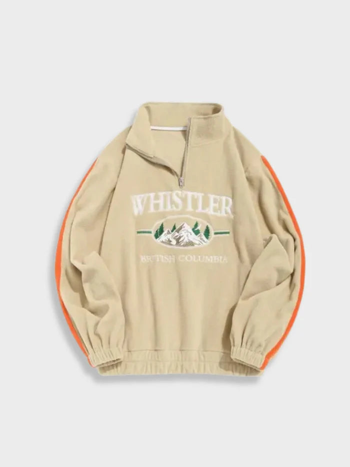 Gilet zippé "Whistler - Colombie-Britannique"