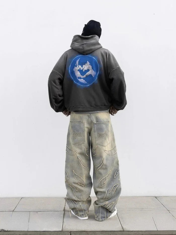 Jeans Denim "Délavé Vieilli"