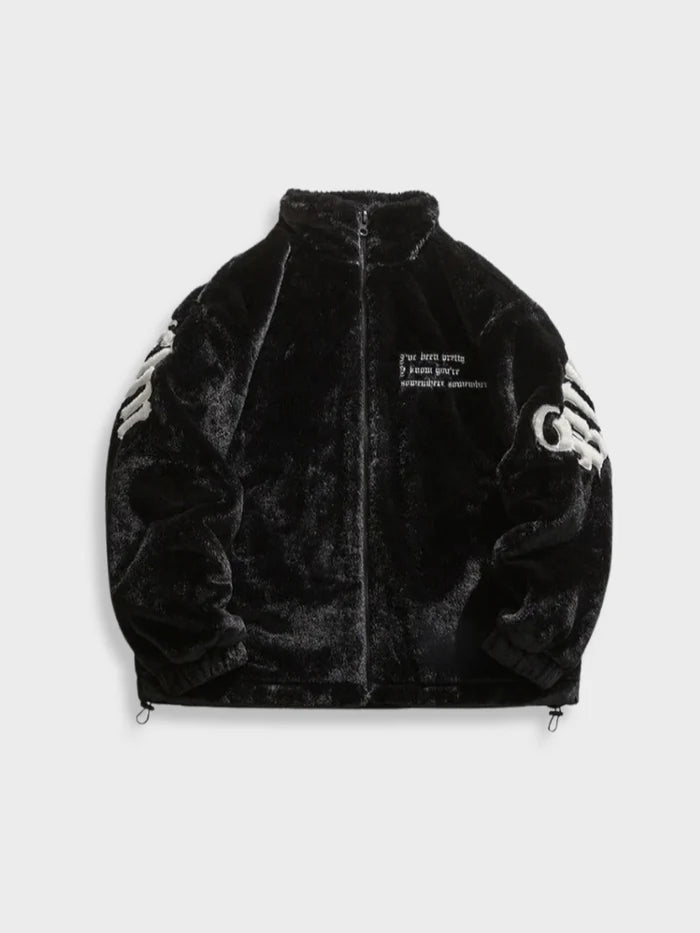 veste polaire streetwear "street letter" – BTQS