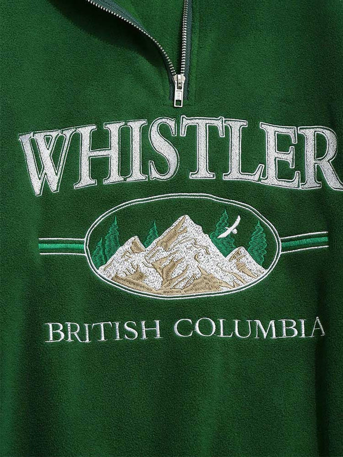 Gilet zippé "Whistler - Colombie-Britannique"