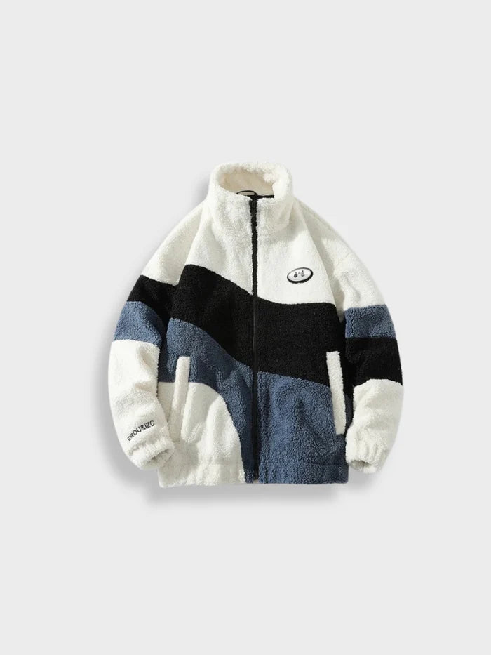veste polaire streetwear rétro "fuzzy" – BTQS
