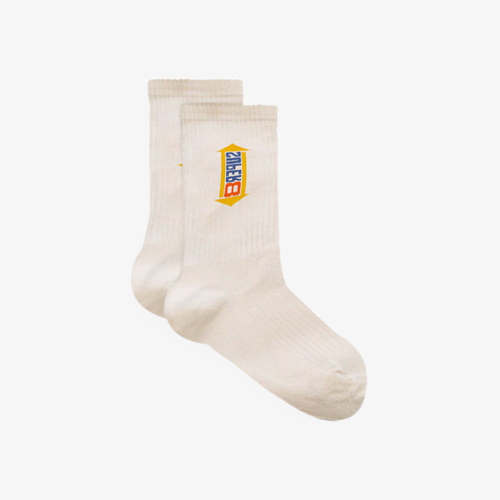 chaussette beige streetwear