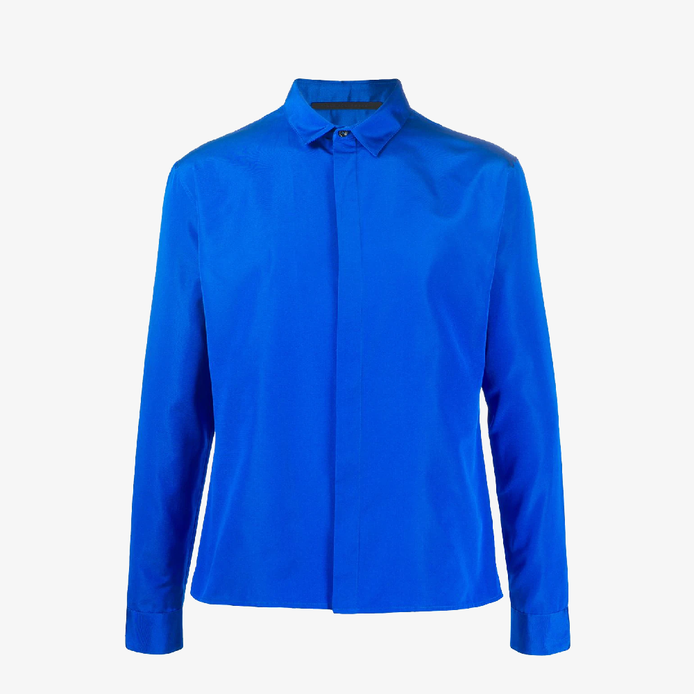 chemise streetwear bleu