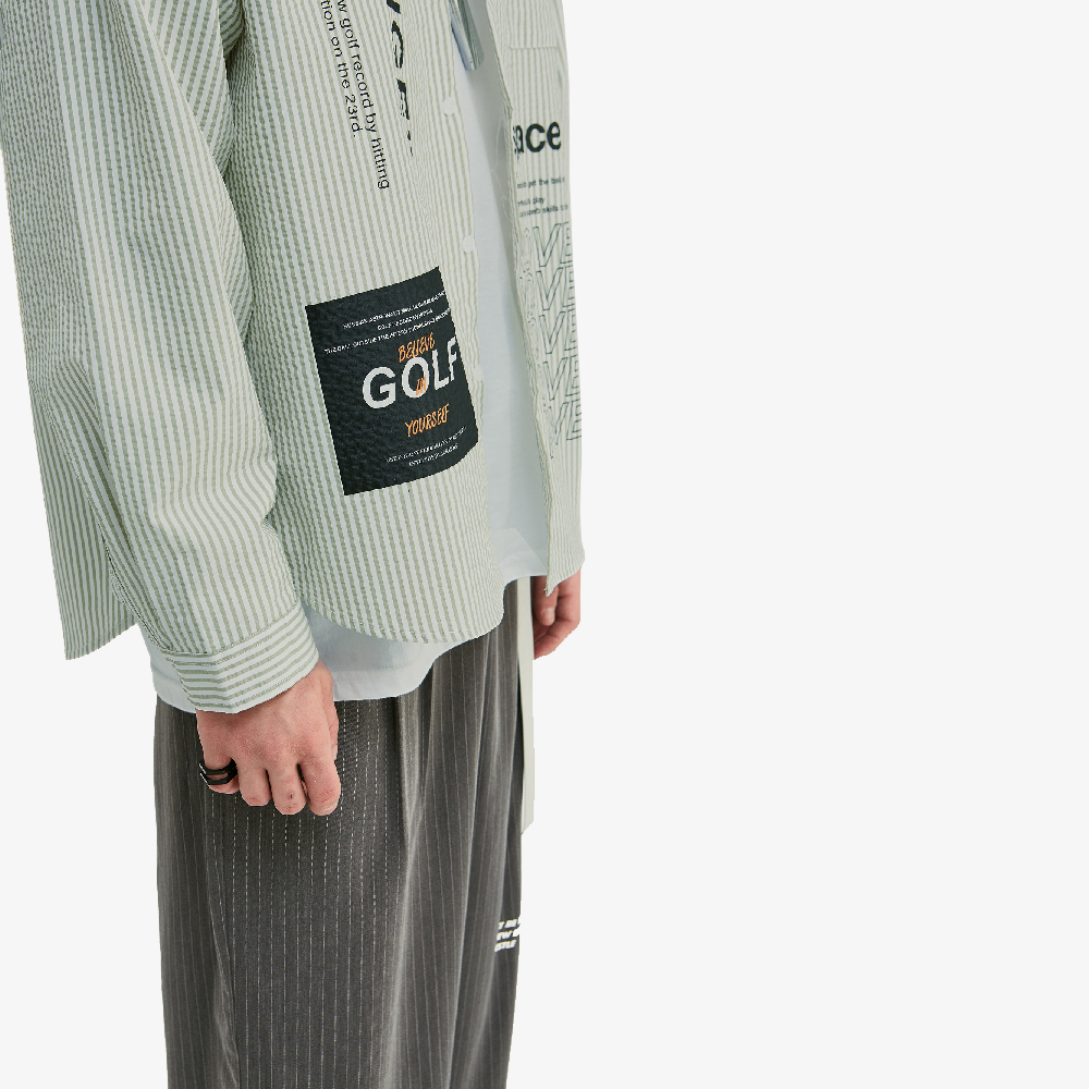 chemise logo imprimé