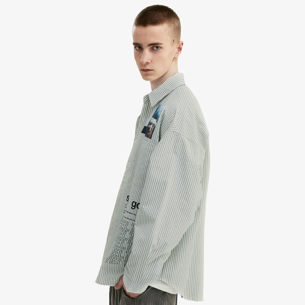 chemise oversize streetwear