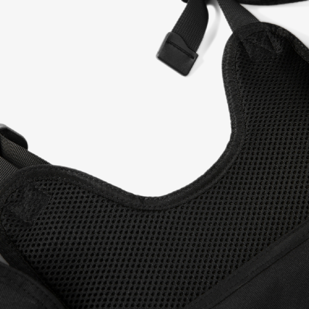 gilet sacoche noir