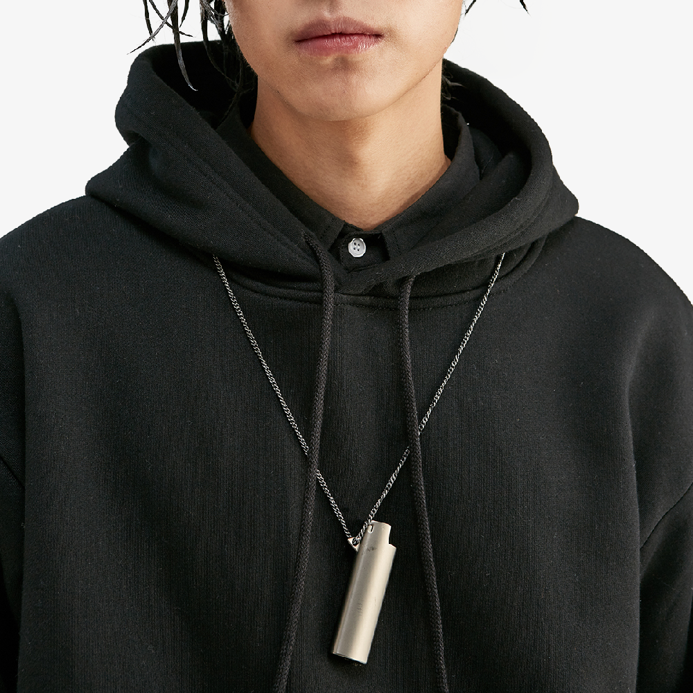 hoodie oversize noir homme