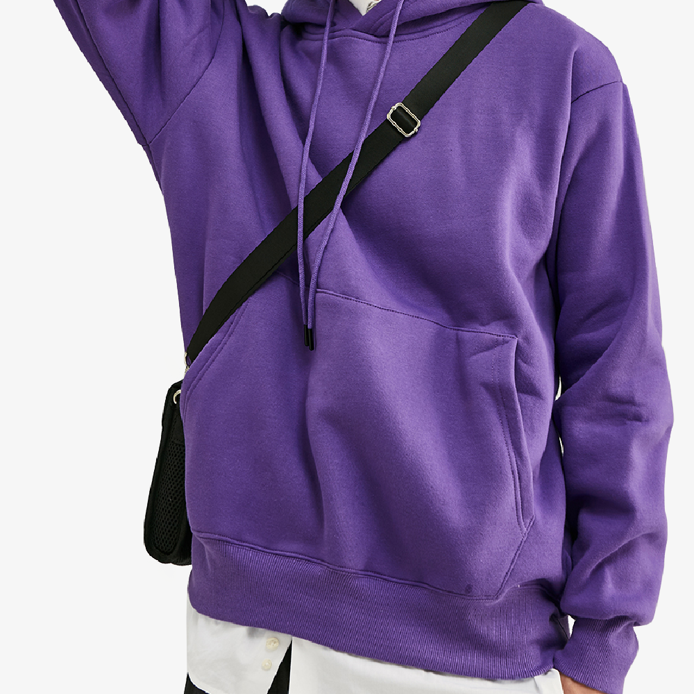 hoodie oversize violet
