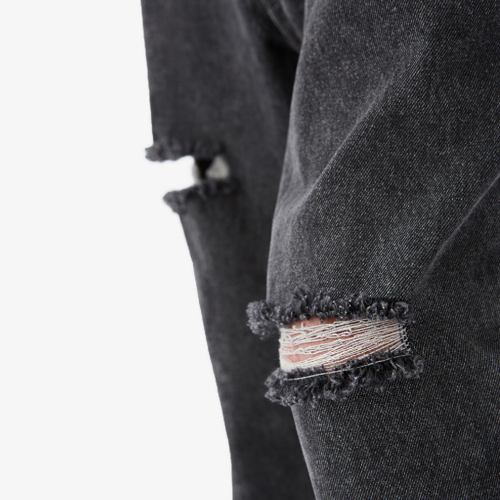 jean streetwear noir