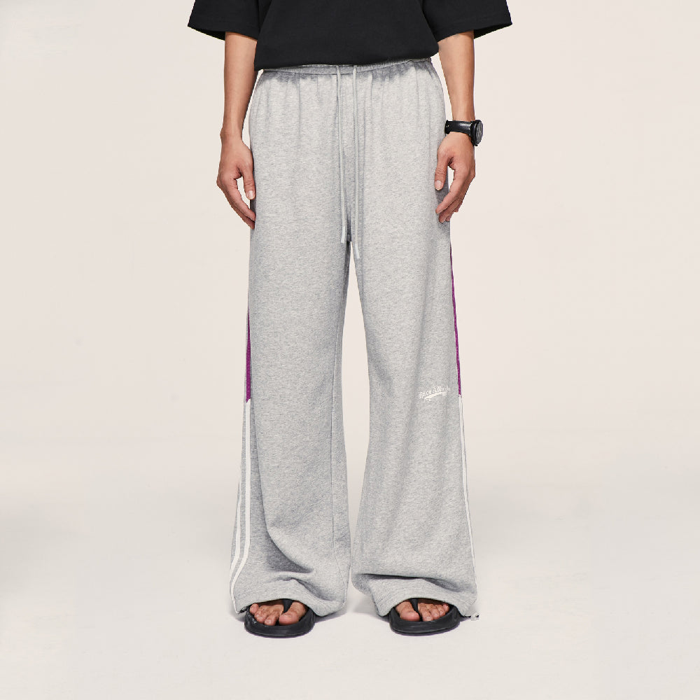 jogging large gris