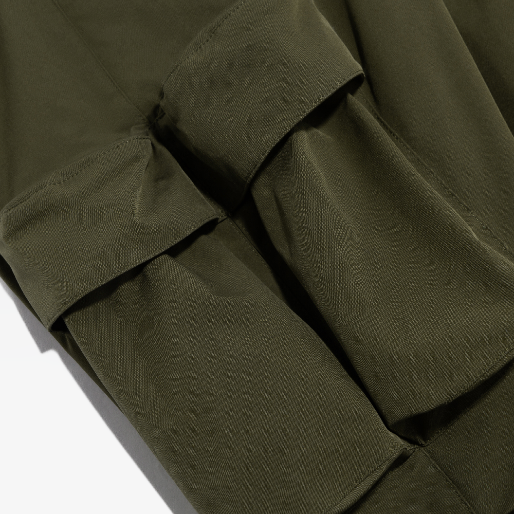 pantalon cargo ajusté
