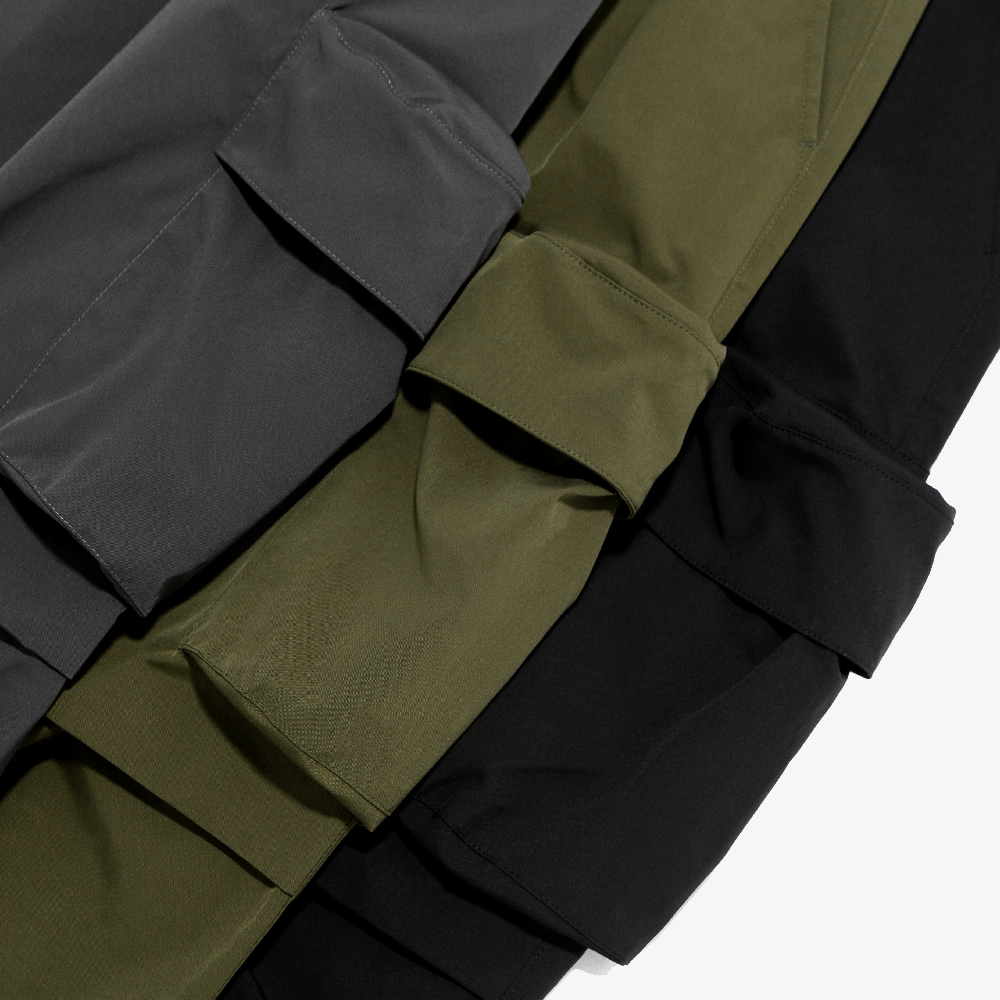 pantalon cargo ajusté