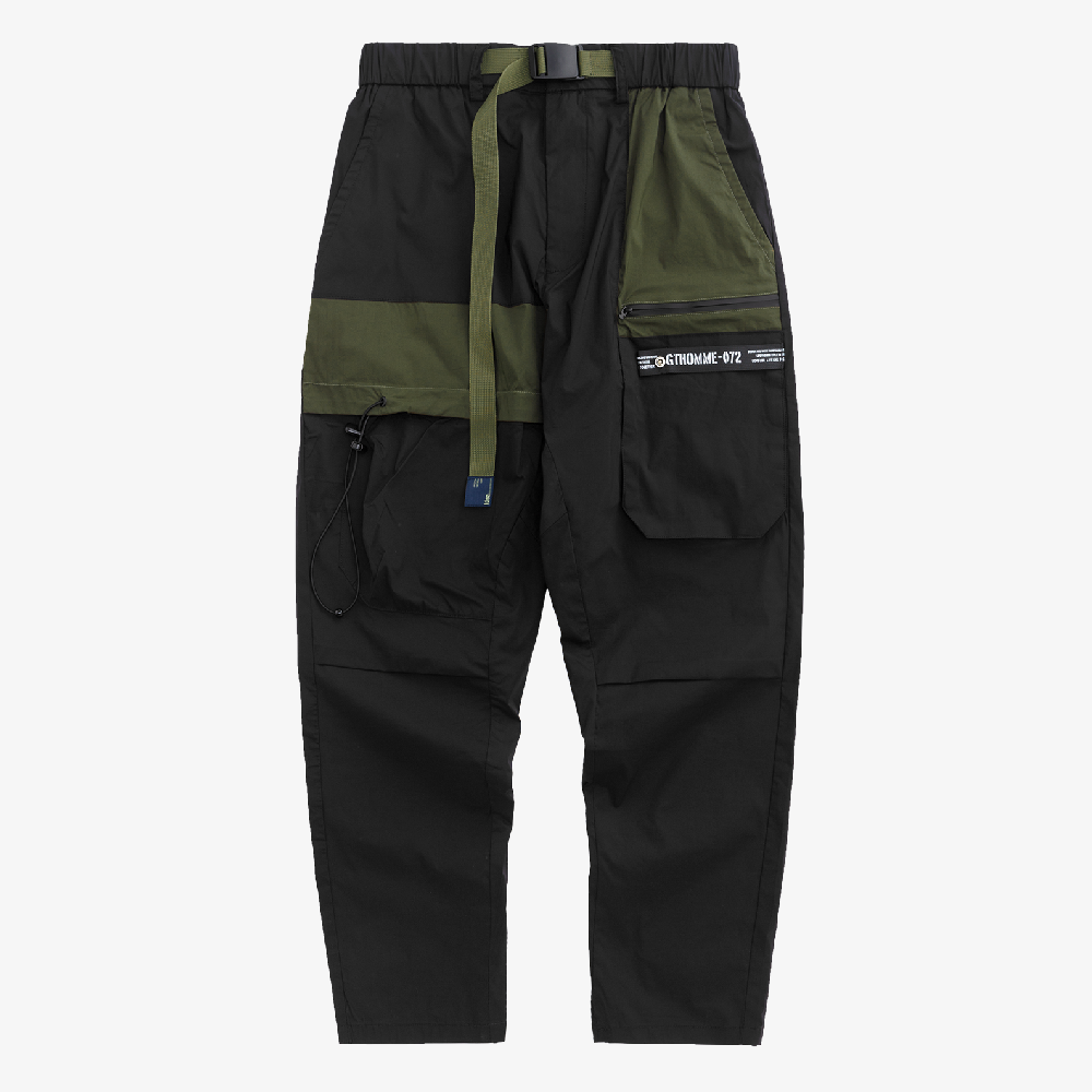 pantalon cargo streetwear noir
