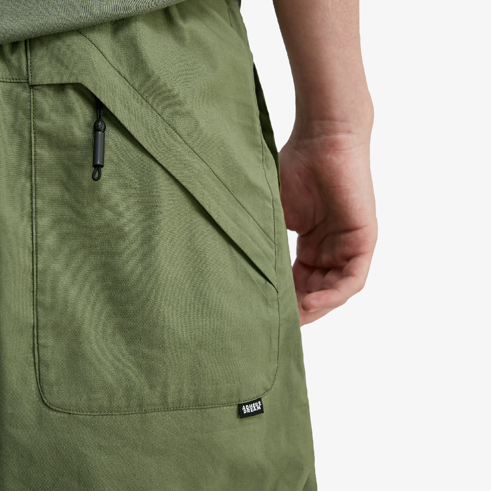pantalon cargo vert oversize