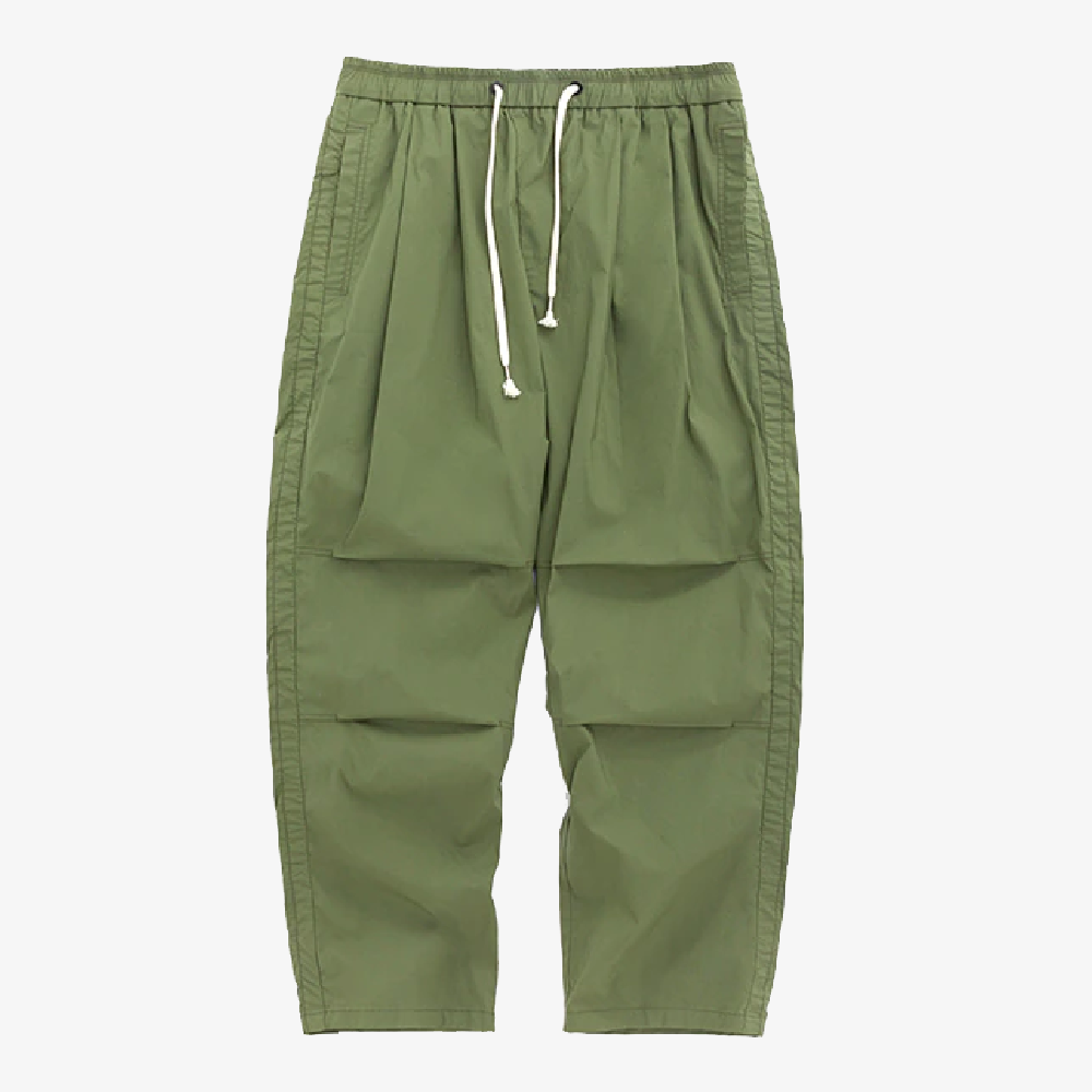pantalon cargo vert oversize